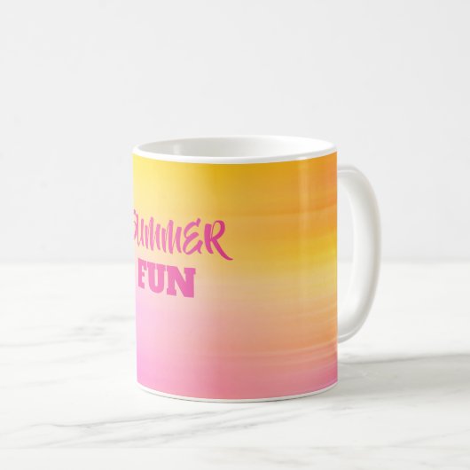 Sommerspass 11 oz Klassische Tasse (VorderseiteRechts)
