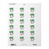 Sommerspass Adressaufkleber (Vorne)