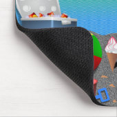 SOMMERSPASS AM STRAND MOUSEPAD (Ecke)