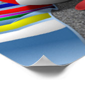 SOMMERSPASS AM STRAND POSTER (Ecke)