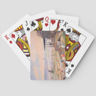 Sommerspass am Strand Spielkarten