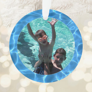 Sommerspaß beim Familienfoto der Großeltern Ornament