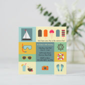 Sommerspass - Einladung (Stehend Vorderseite)