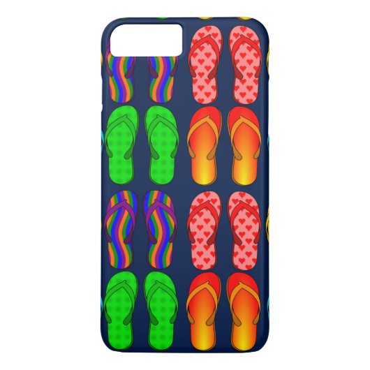 Sommerspass, Flip Flops Case-Mate iPhone Hülle (Rückseite)