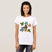 Sommerspass Flip Flops T-Shirt (Vorne ganz)