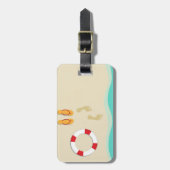 Sommerspass Gepäckanhänger (Vorderseite vertikal)