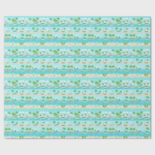 Sommerspass Geschenkpapier (Flach)