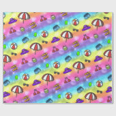 Sommerspass Geschenkpapier (Flach)