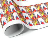 Sommerspass Geschenkpapier (Rolleneckpunkt)