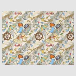 Sommerspaß Geschenkpapier Seidenpapier