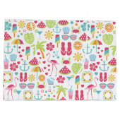 Sommerspass Große Geschenktasche Geschenktüte (Rückseite)