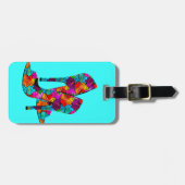 Sommerspass High Heel Schuhe Gepäckanhänger (Vorderseite horizontal)