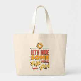 Sommerspass Jumbo Stoffbeutel