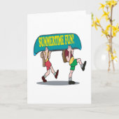 Sommerspass Karte (Gelbe Blume)