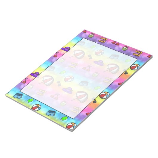 Sommerspass Notizblock (angewinkelt)