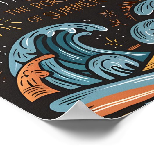 Sommerspass Poster (Ecke)