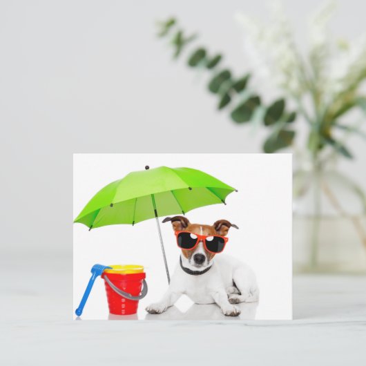 Sommerspass Postkarte (Stehend Vorderseite)