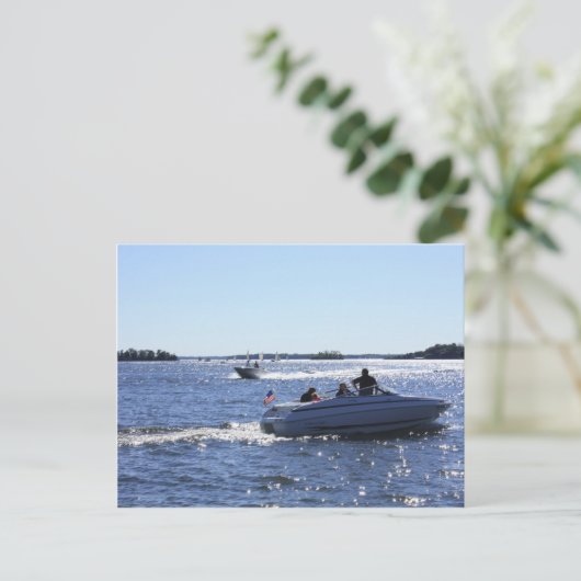 Sommerspass Postkarte (Stehend Vorderseite)