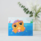 Sommerspass Postkarte (Stehend Vorderseite)