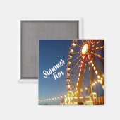 Sommerspass Riesenrad Fantastische Bergwelten Magnet (Vorderseite/Rückseite)