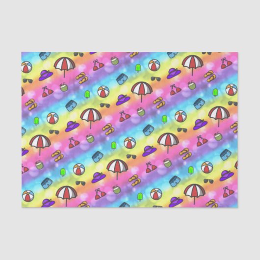 Sommerspass Seidenpapier (Vorderseite)