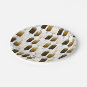 Sommerspass zum Geburtstag Pappteller (Schrägansicht)