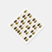 Sommerspass zum Geburtstag Serviette (Ecke)