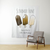 Sommerspass zum Geburtstag Wandteppich (Beispiel)