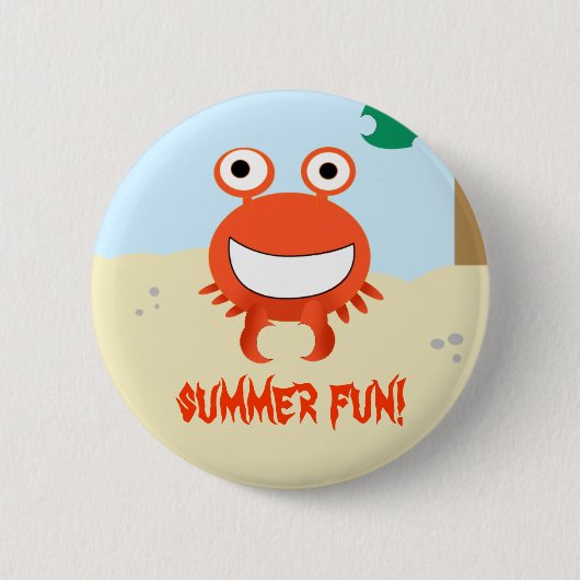 Sommerspaßknopf Button (Vorderseite)