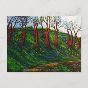 Sommerspaziergang POSTCARD Postkarte