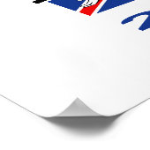 Sommerspiele 2012 - High-Jump-Track und Field Poster (Ecke)