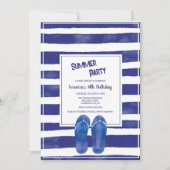 Sommerstil Einladung (Vorderseite)