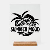 Sommerstimmung Acrylschild (Vorderseite)