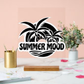 Sommerstimmung Acrylschild (Hochzeit)