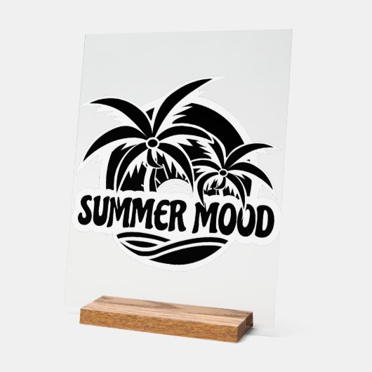Sommerstimmung Acrylschild (Winkel)