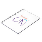 Sommerstimmung auf Notebook Notizblock (Linke Seite)
