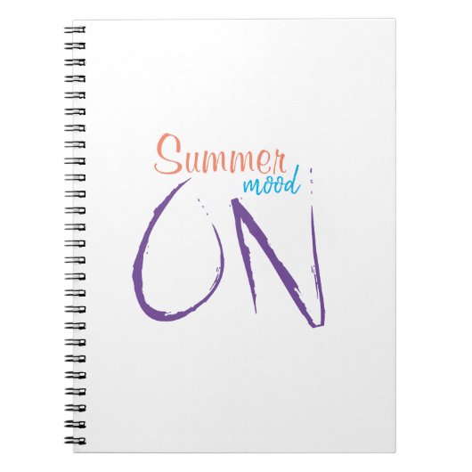 Sommerstimmung auf Notebook Notizblock (Vorderseite)