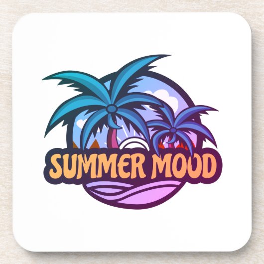 Sommerstimmung Getränkeuntersetzer (Vorderseite)