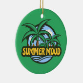 Sommerstimmung Keramik Ornament (Rechts)