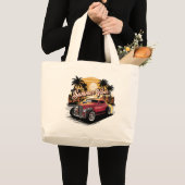 Sommerstimmung Klassiker Auto Jumbo Stoffbeutel (Vorderseite (Produkt))