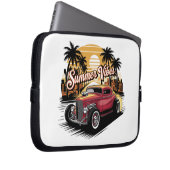 Sommerstimmung Klassiker Auto Laptopschutzhülle (Vorne Rechts)