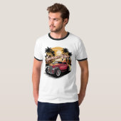 Sommerstimmung Klassiker Auto T-Shirt (Vorne ganz)