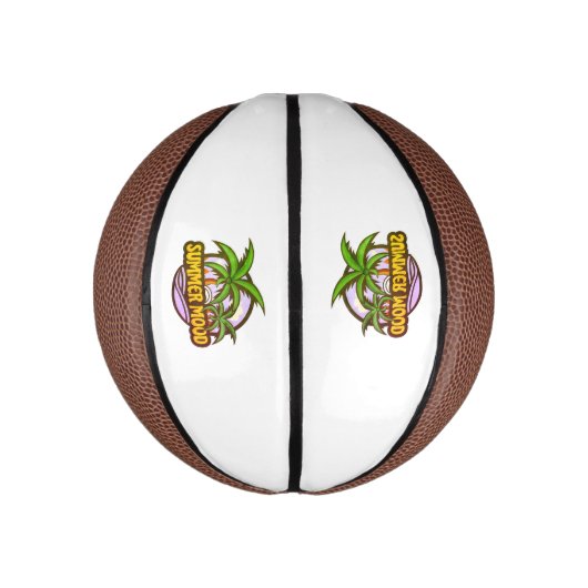 Sommerstimmung Mini Basketball (Vertikal)