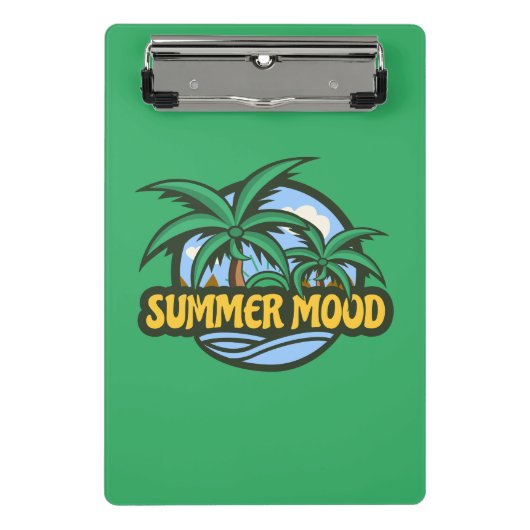 Sommerstimmung Mini Klemmbrett (Vorderseite)