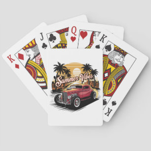 Sommerstimmung Oldtimer Spielkarten