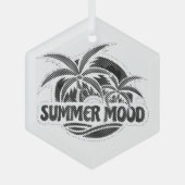 Sommerstimmung Ornament Aus Glas (Vorderseite)