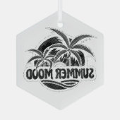 Sommerstimmung Ornament Aus Glas (Rückseite)