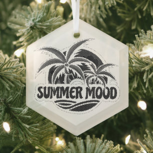 Sommerstimmung Ornament Aus Glas