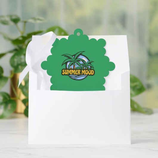Sommerstimmung Ornament Karte (Umschlag)