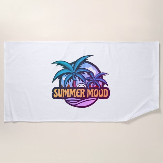Sommerstimmung Strandtuch (Vorderseite)